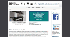 Desktop Screenshot of bpha.be